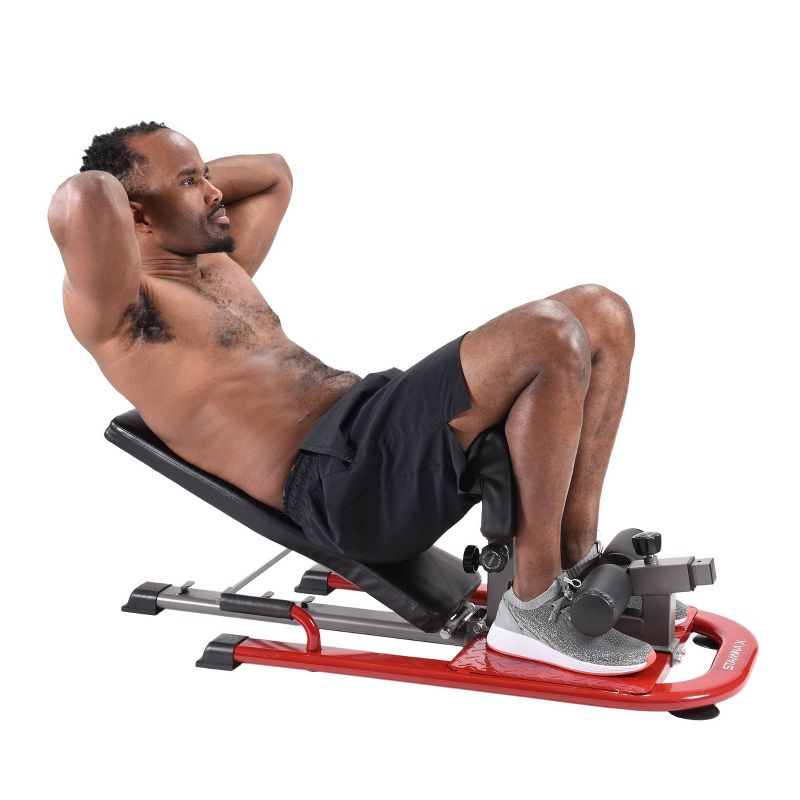 Stamina 4-in-1 Strength Training Station - Red