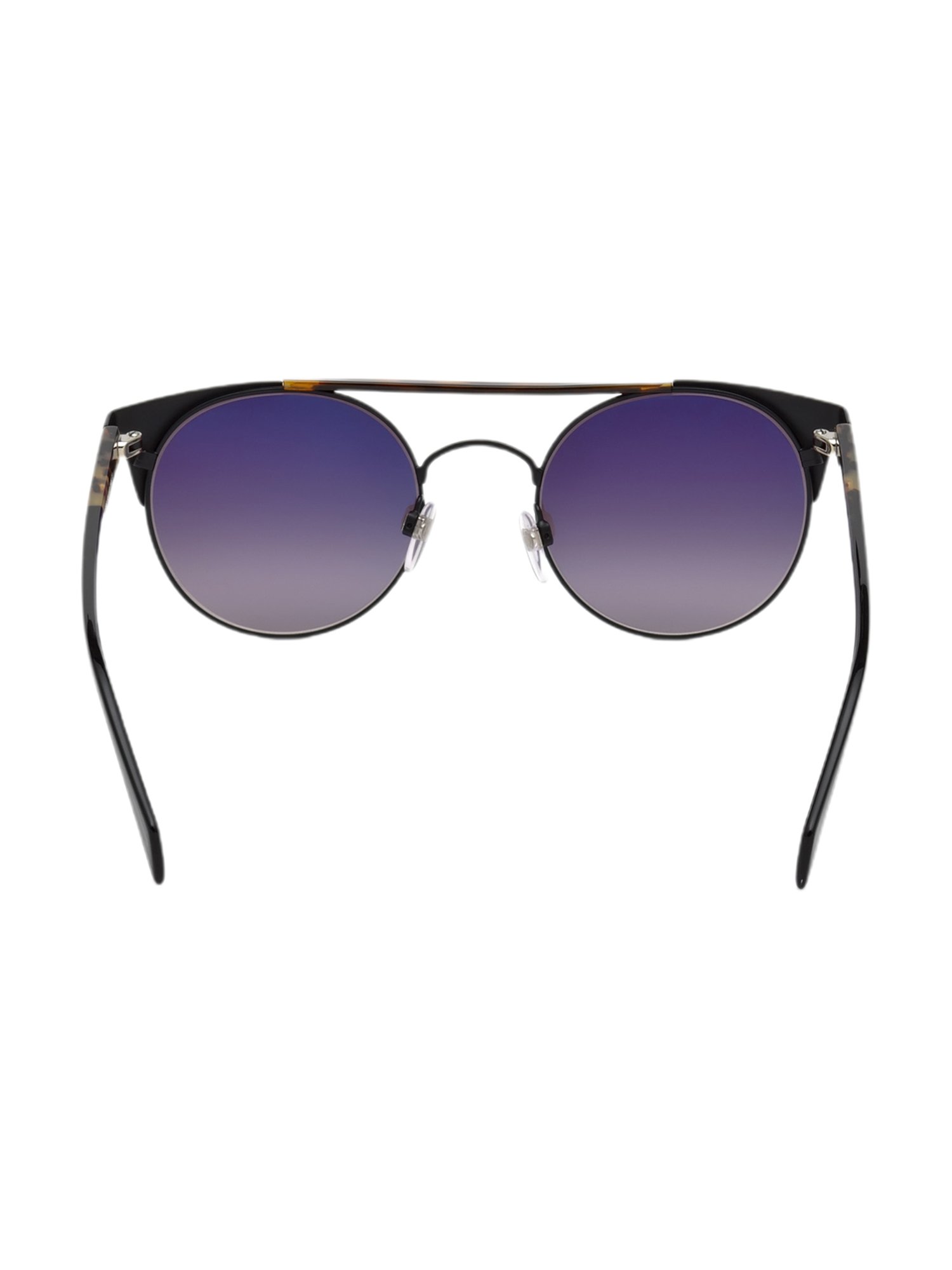 Diesel Brown Round Unisex Sunglasses