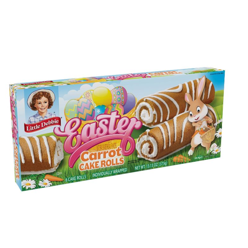 Little Debbie Easter Carrot Cake Rolls - 6ct/13.13oz