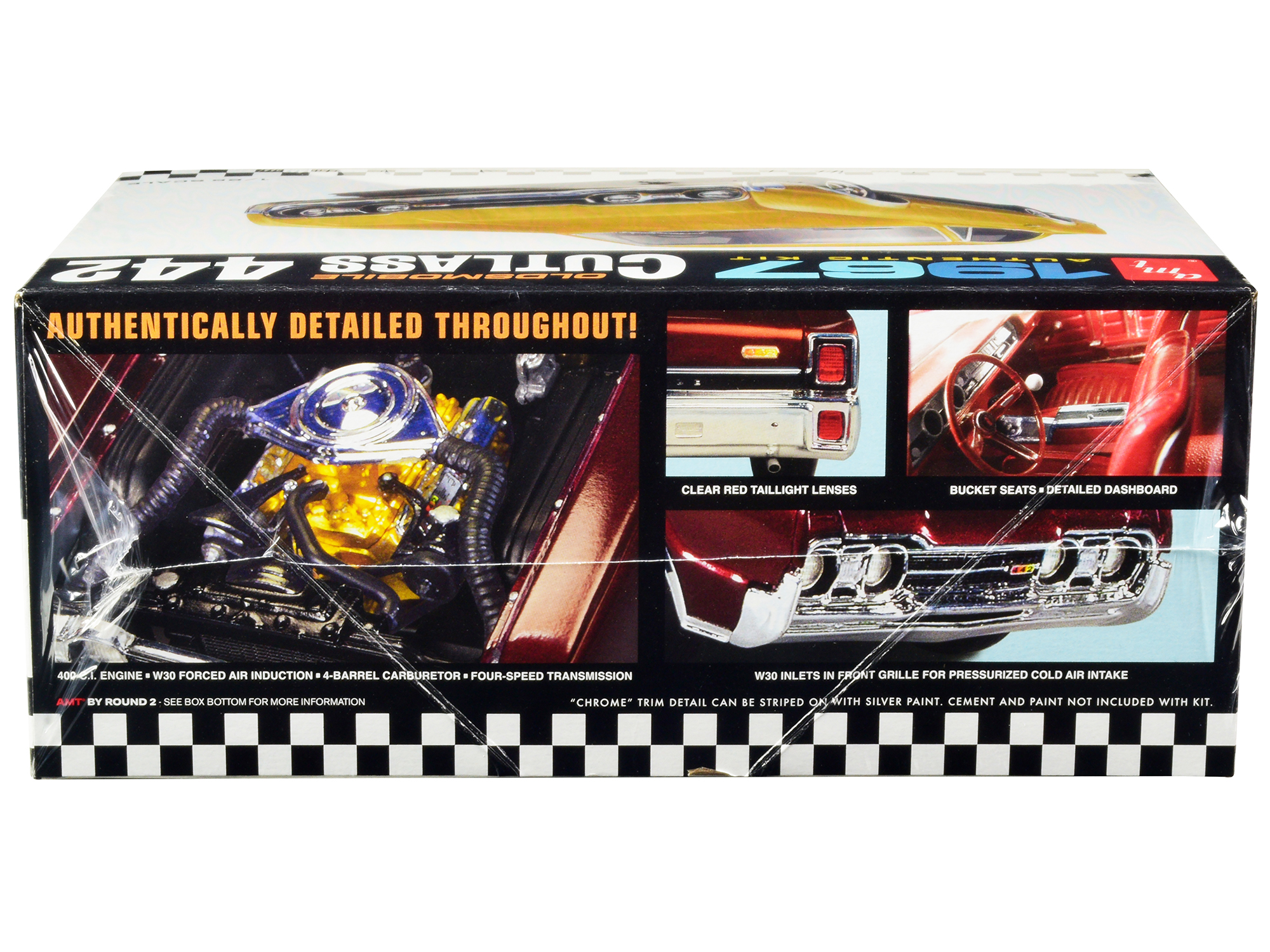 Skill 2 Model Kit 1965 Oldsmobile 88 "Modified Stocker" 1/25 Scale Model by AMT