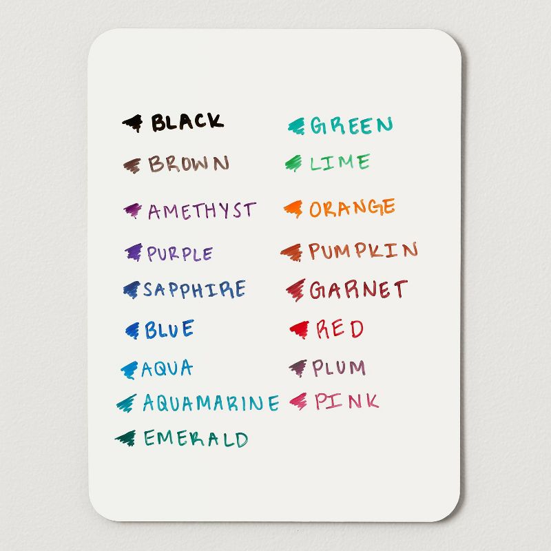 21pk Dry Erase Markers Fine Vibrant Multicolor - Expo