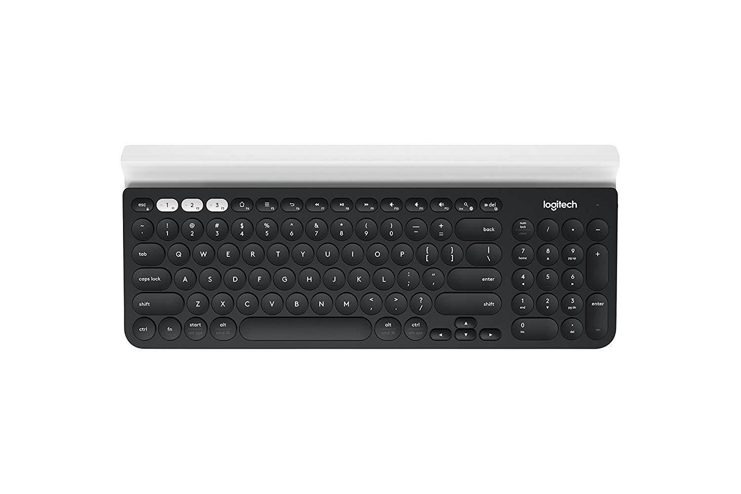 Logitech K780 Multi-Device Wireless Keyboard for Computer, Phone and Tablet &ndash; Logitech FLOW Cross-Computer Control Compatible