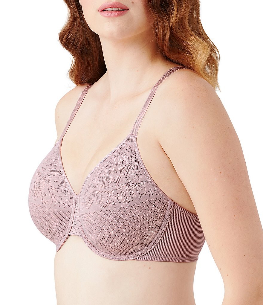 Wacoal Visual Effects Geometric Lace Minimizer Bra