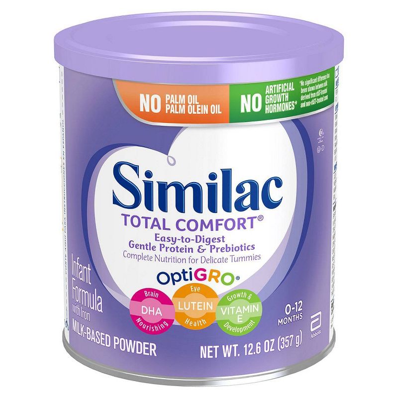 Similac Total Comfort Infant Formula Powder with Iron - 12.6oz