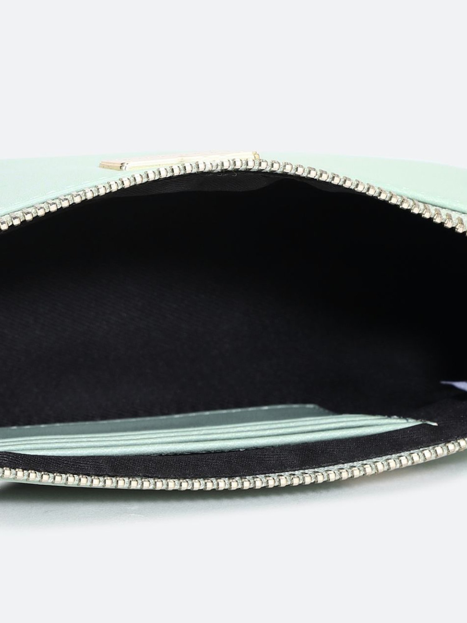 Van Heusen Green Solid Wallet for Women