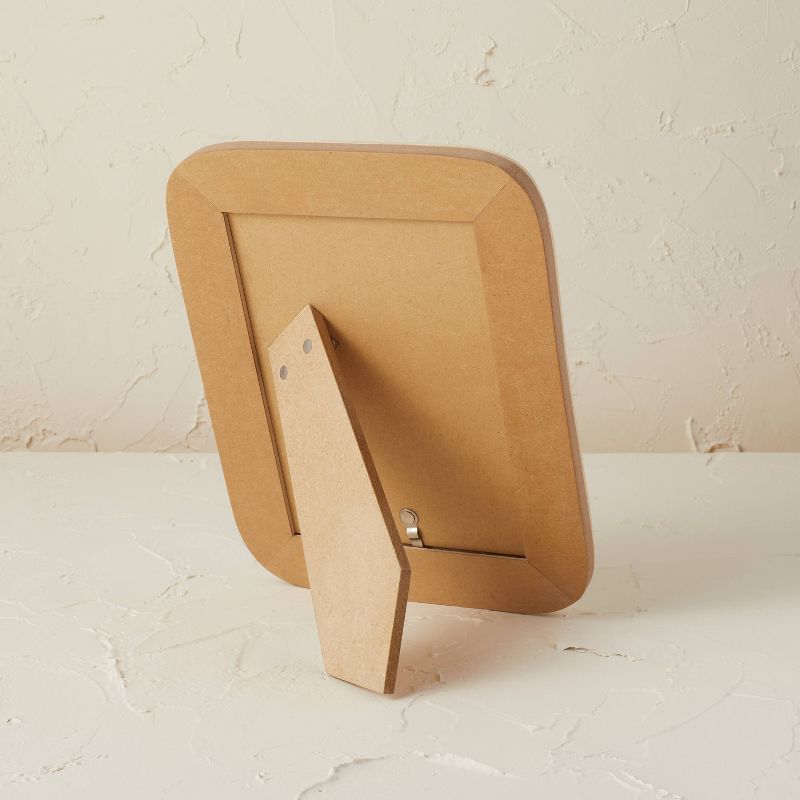 5" x 7" Rattan/Glass Photo Frame Beige - Opalhouse™ designed with Jungalow™