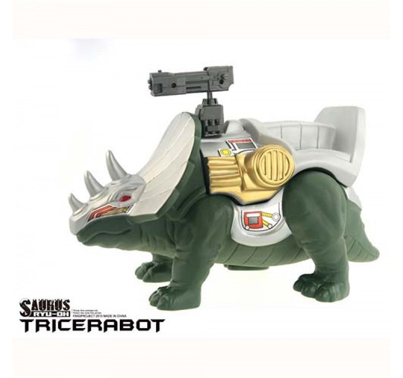 Tricerabot Shell Limited Edition | Fansproject Saurus Ryu-oh Action figure accessories