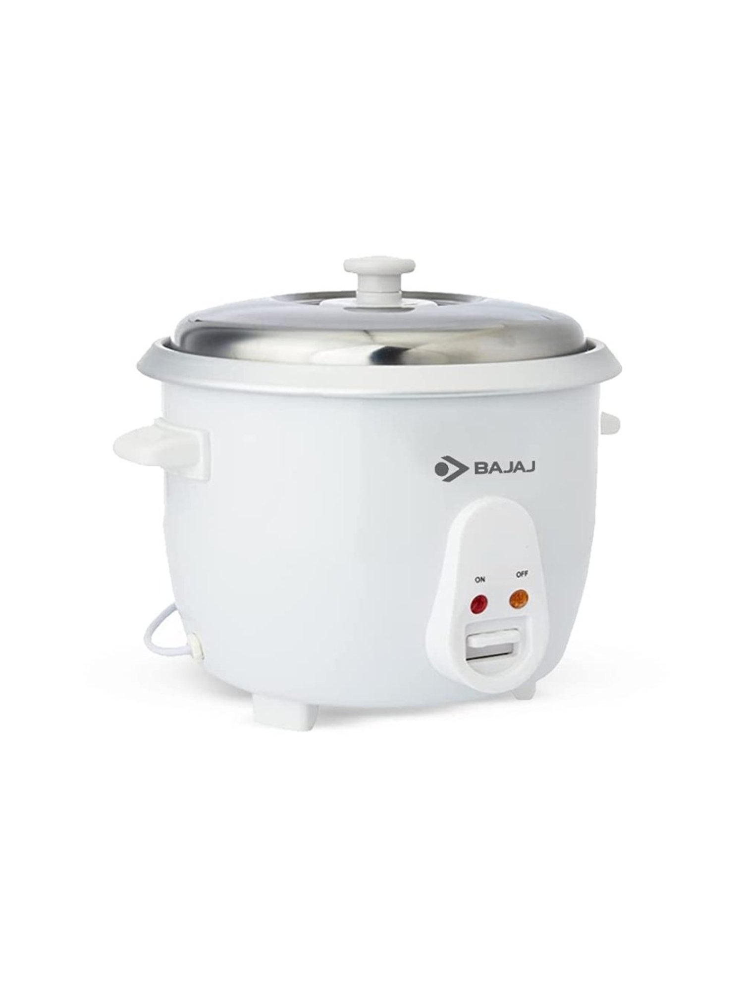 Bajaj RCX 1.8 DLX Rice Cooker 1.8 Litre (White)