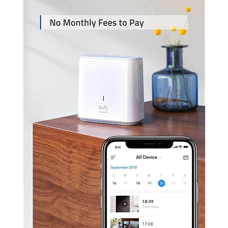 Wireless Home Security Camera System,  Security, Cam E 365-Day Battery Life, 1080p HD, IP65 Weatherproof, Night Vision, Compatible with  Alexa, 2-Cam Kit, No Monthly Fee