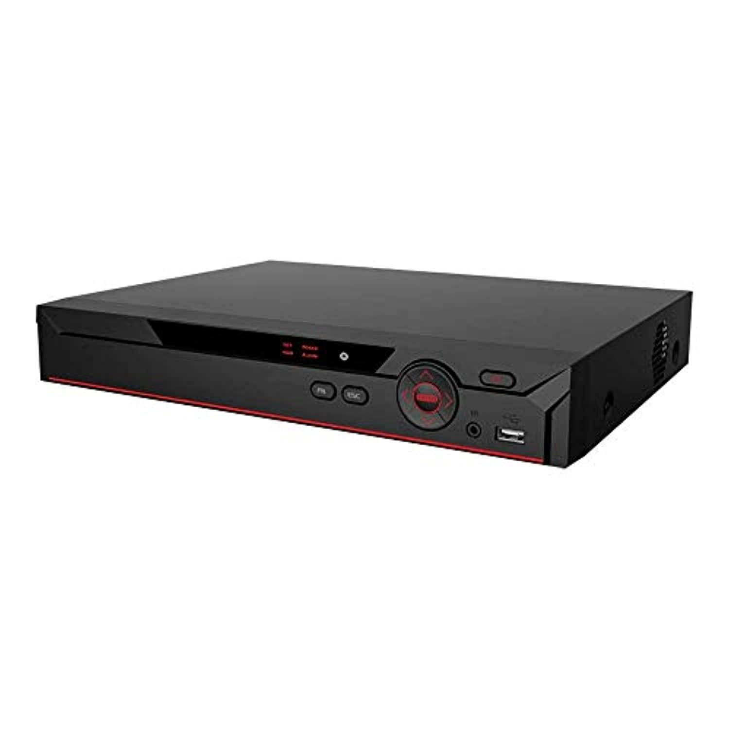 dhtek intelligent analytics security dvr/nvr, 24ch (16 channel dvr & 8 channel onvif nvr) dahua oem support up to 5mp tvi/ahd/c