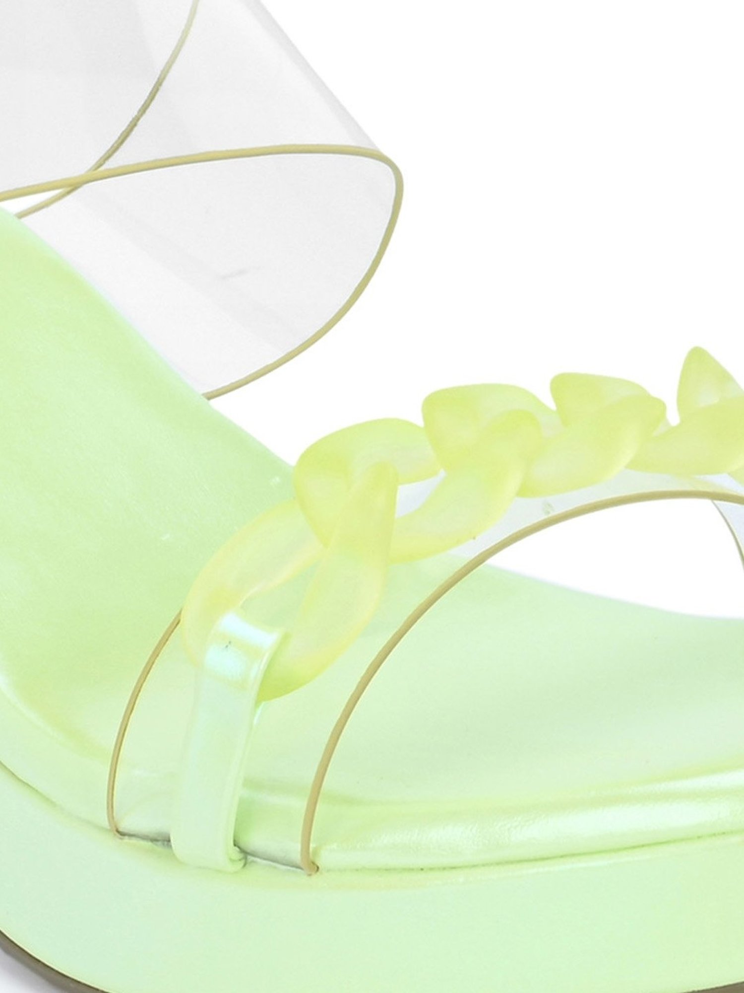 Clog London Women's Green Casual Sandals