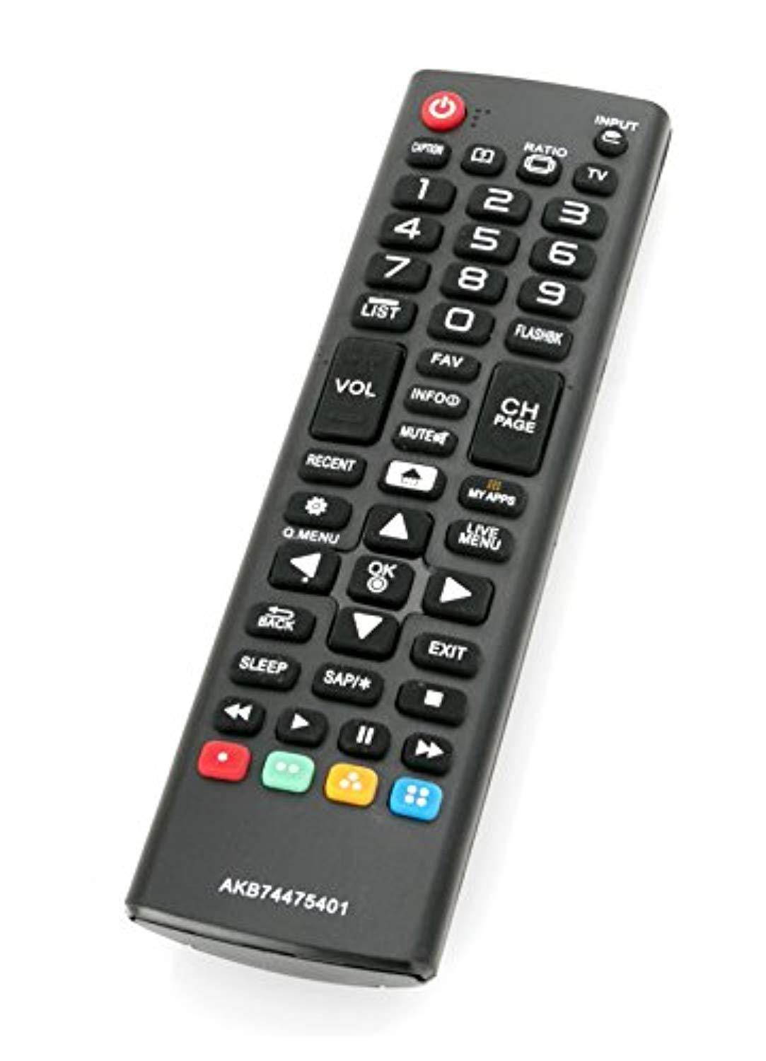 new akb74475401 replaced remote fit for lg smart tv 24lf4820 32lf595b 43lf5900 43uf6400 43uf6430 43uf6800 43uf6900 43uf7590 43u