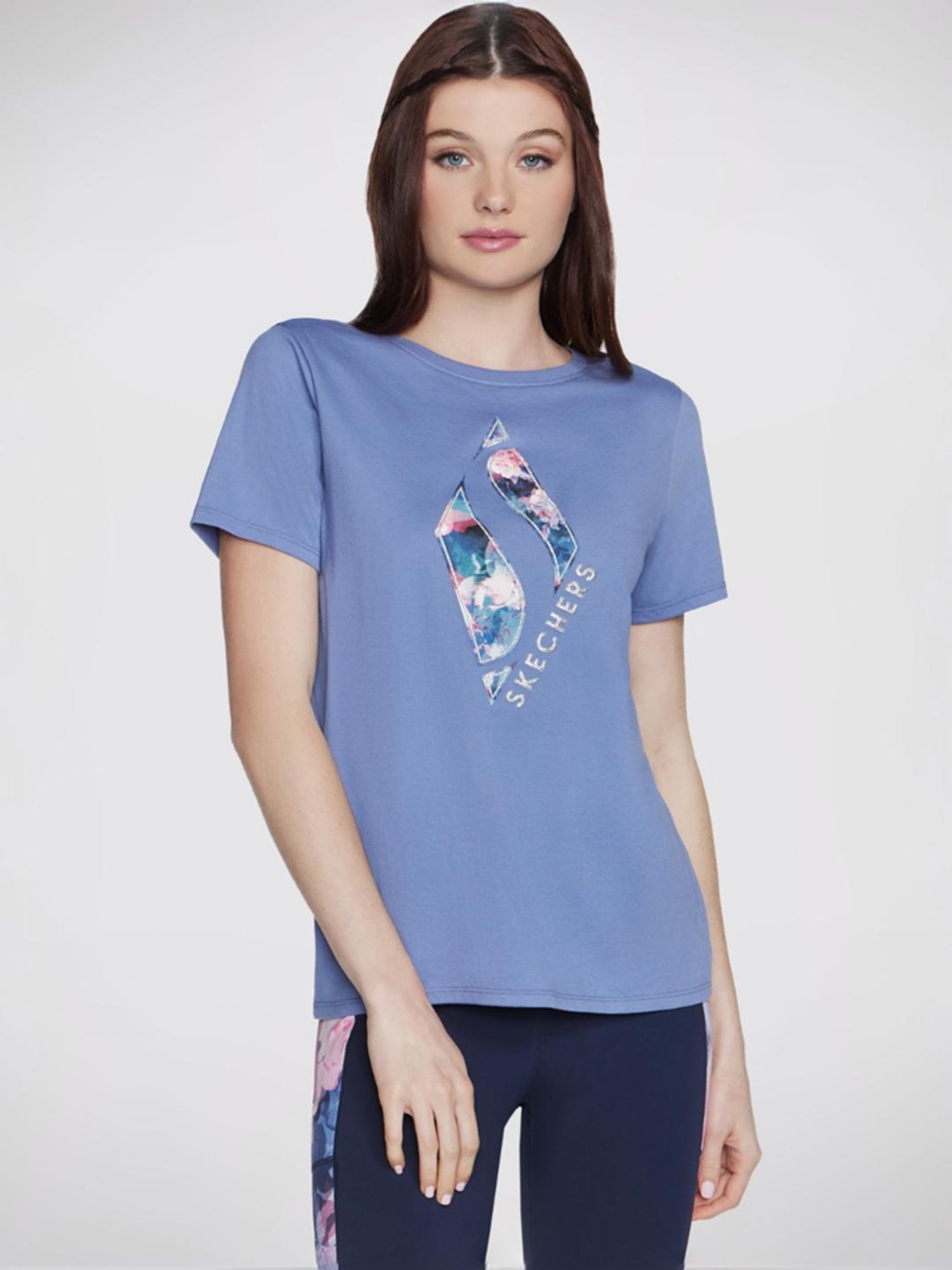 Columbia Pink Regular Fit Sports T-Shirt