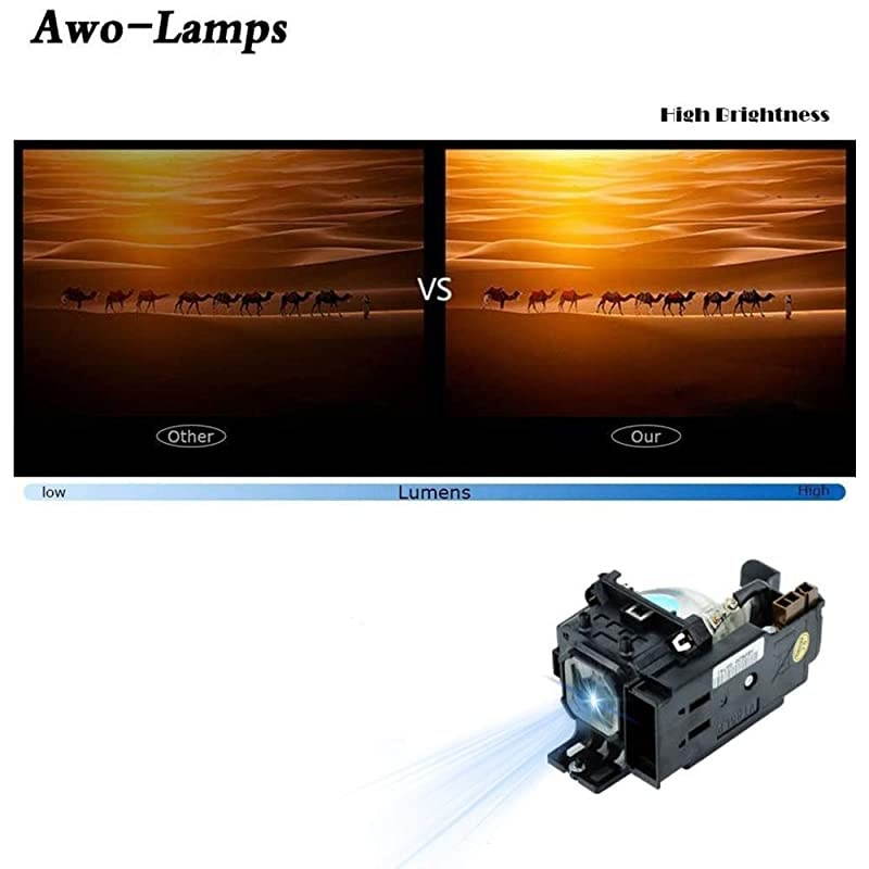 VT85LP LVLP26 Replacement Lamp Bulb with Housing for NEC VT480VT490VT491VT495VT580VT590VT595VT695 for Canon LV7250LV7260LV7265