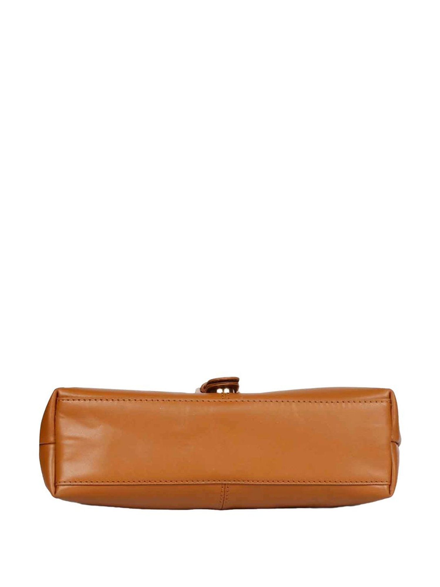 PERQUISITE STEPHANIE Brown Solid Small Sling Handbag