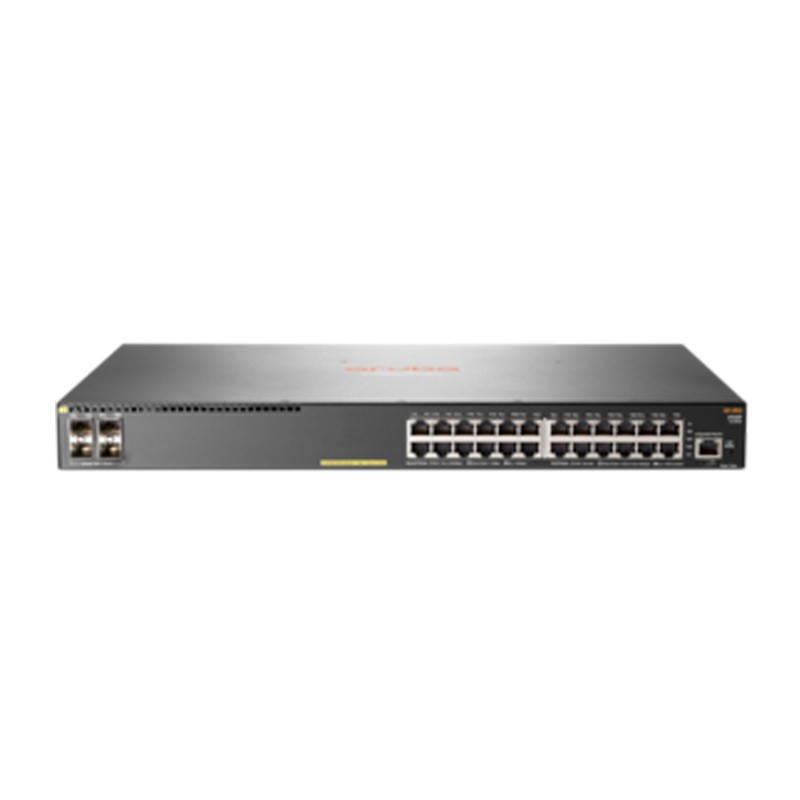 HPE Aruba 2930F 24G PoE+ 4SFP+ - switch - 24 ports - managed - rack-mountable JL255A