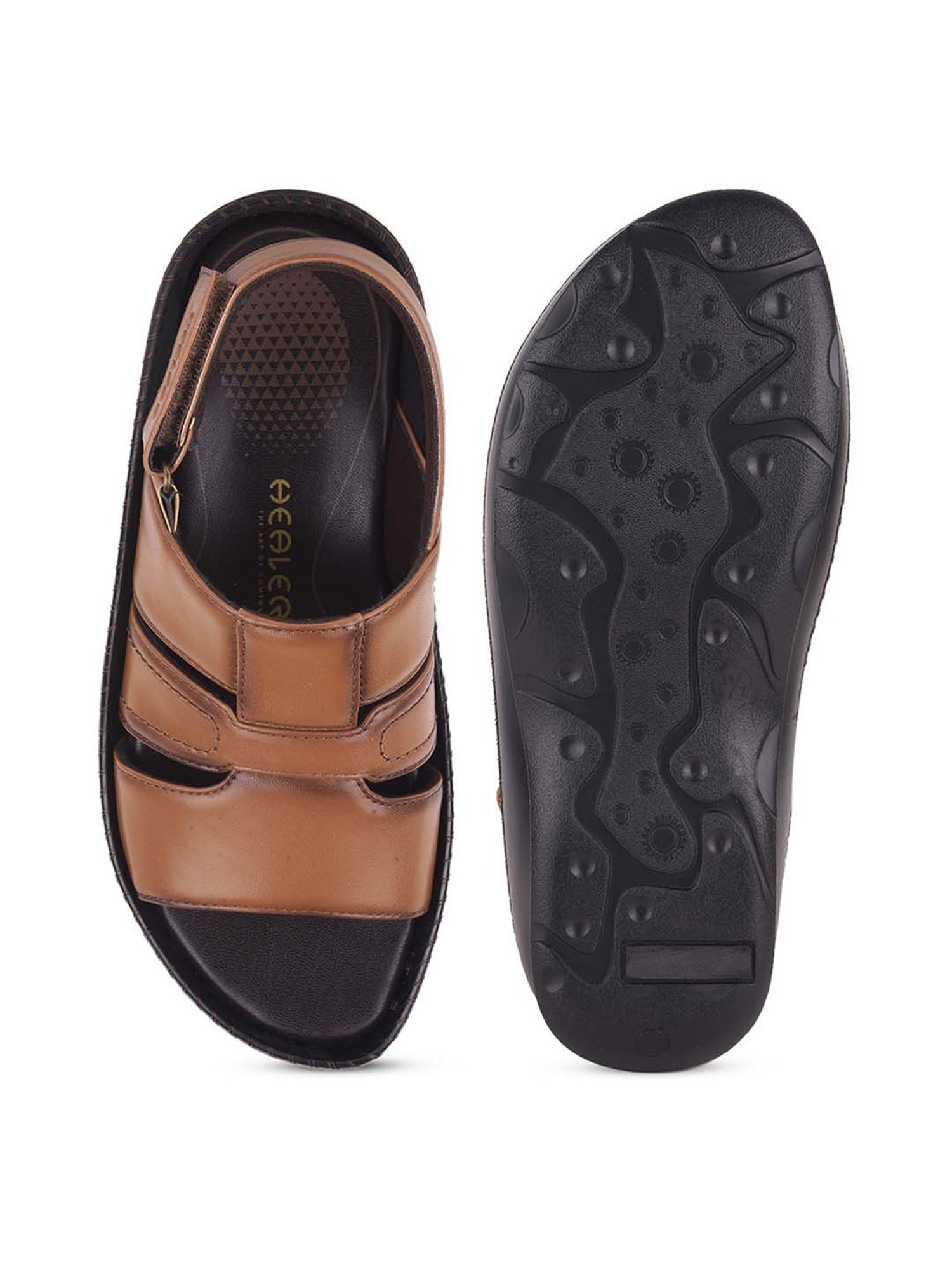 Healers by Liberty Men's Tan Back Strap Sandals