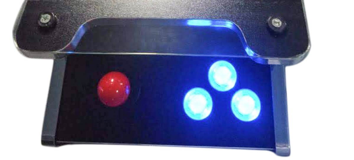 Mini Cocktail Arcade Machine Light Tabletop Arcade with 60 Classic Games