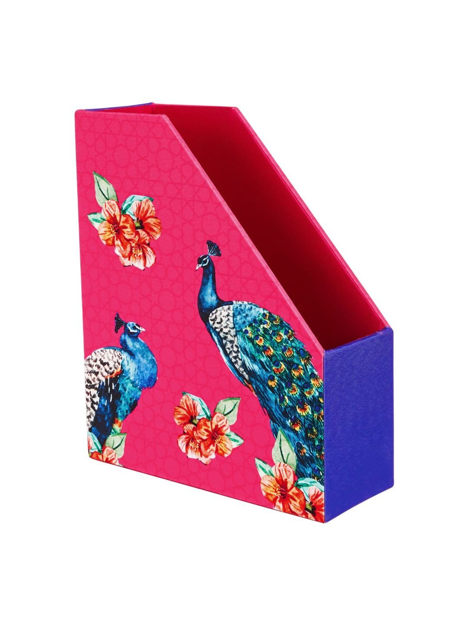 SEJ by Nisha Gupta Pink Magazine Rack - Set of 1