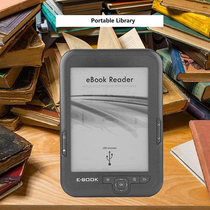 Model ebook Reader, 6 inch E-Reader Adopts Electronic Ink Screen, has Better Reflectivity and Contrast 29 Languages to Choose from