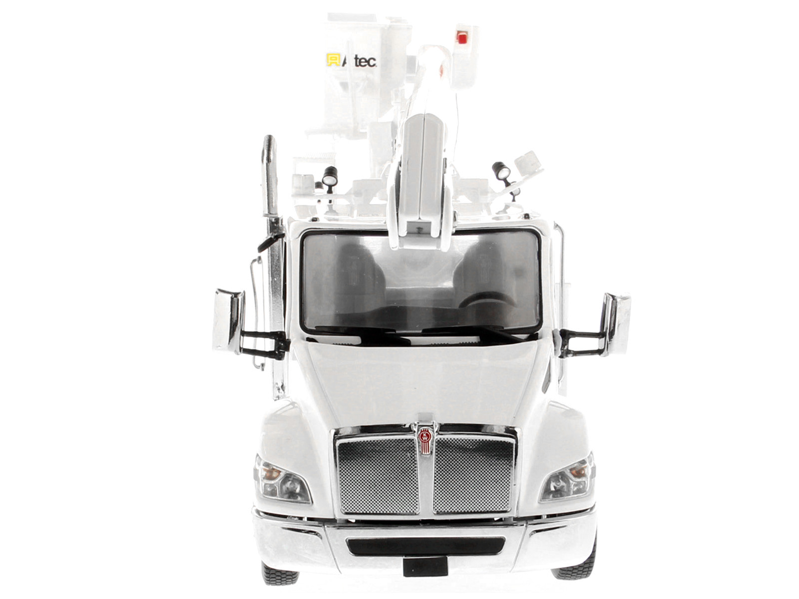 Kenworth T380 with Altec AA55 Aerial Service Truck White "Transport Series" 1/32 Diecast Model by Diecast Masters