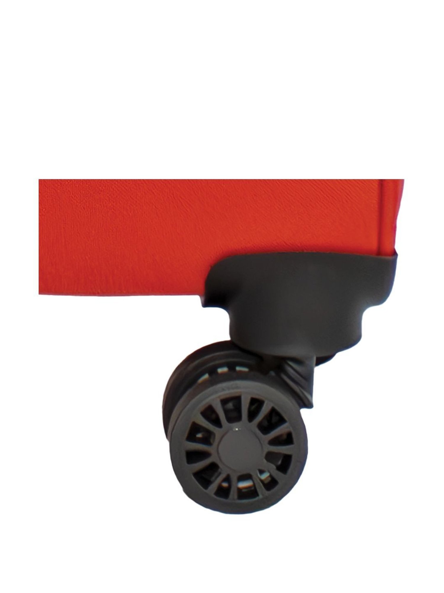 Swiss Military Red 8 Wheels Small Carry-On Luggage