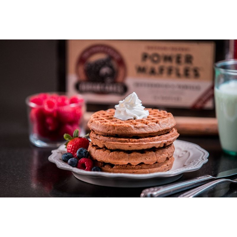 Kodiak Cakes Frozen Power Waffles Buttermilk & Vanilla -13.4oz/10ct