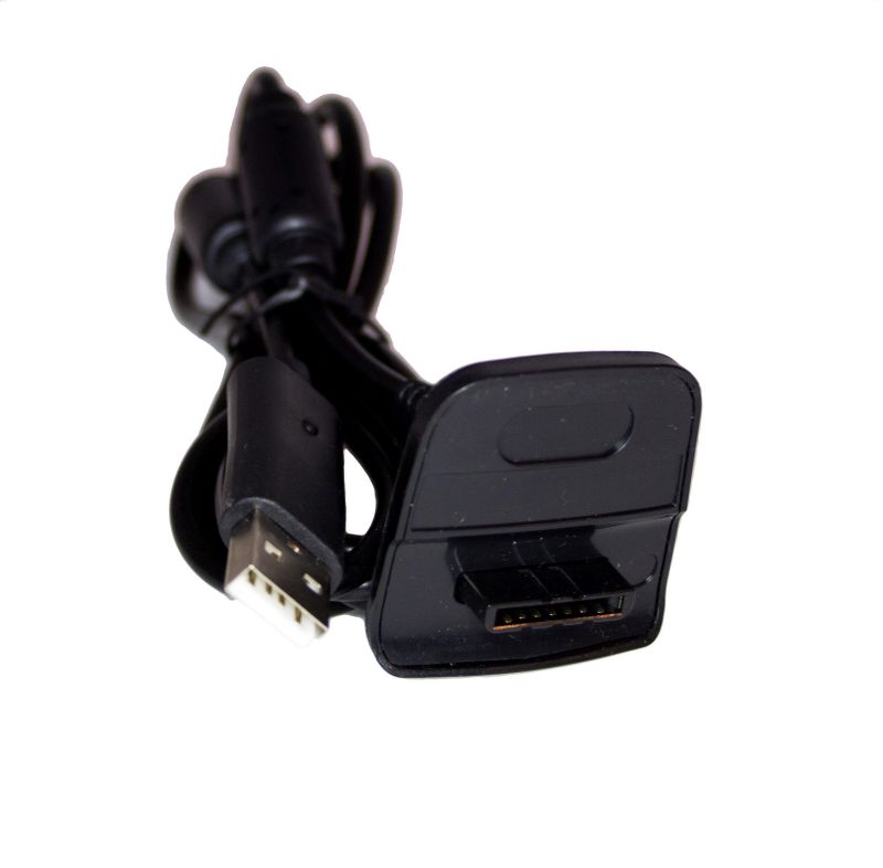 XBox 360 Controller Play and Charge Cable Replacement - Black - by Mars Devices