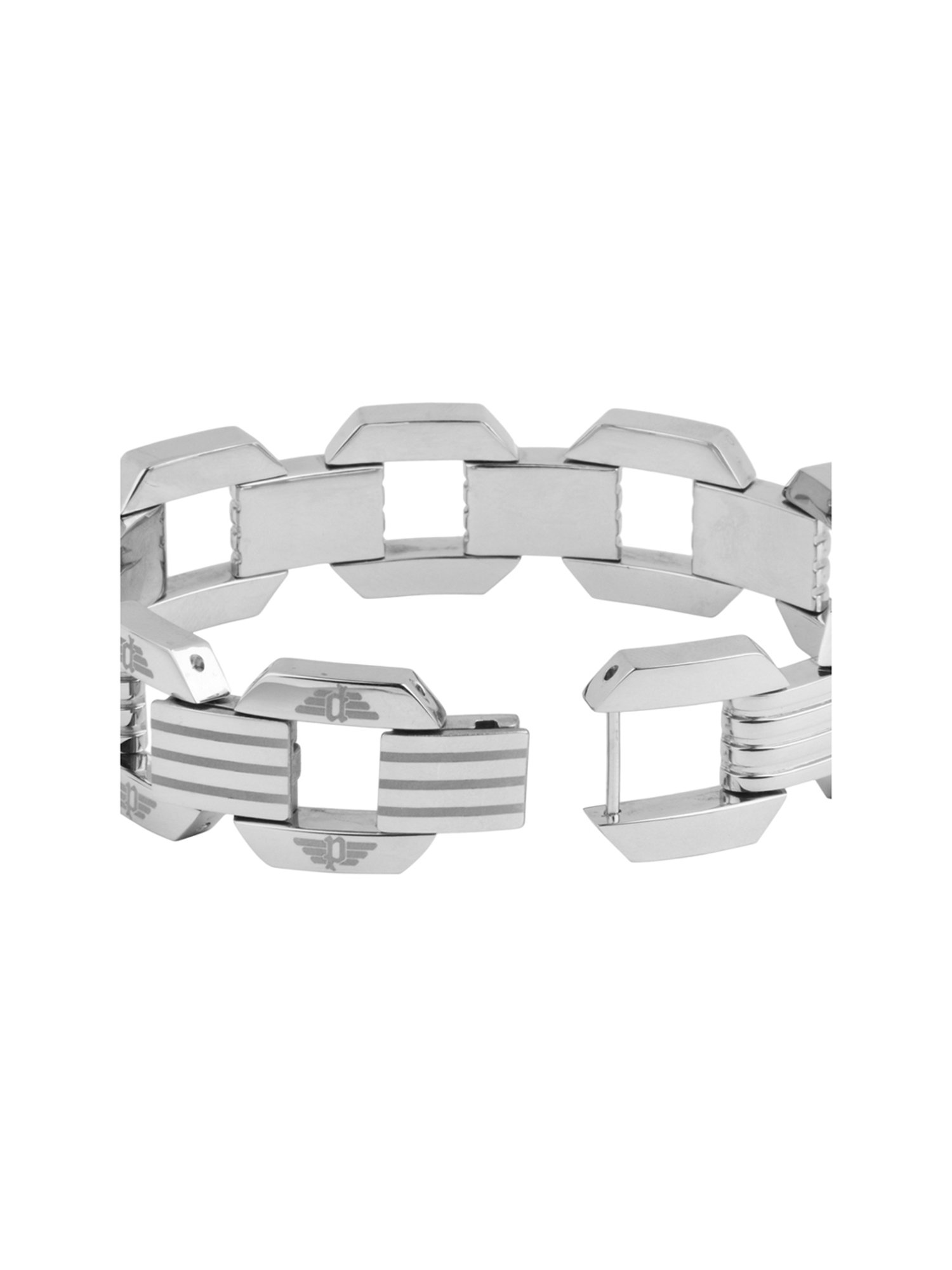 Police Silver-Plated Classic Bracelet for Men