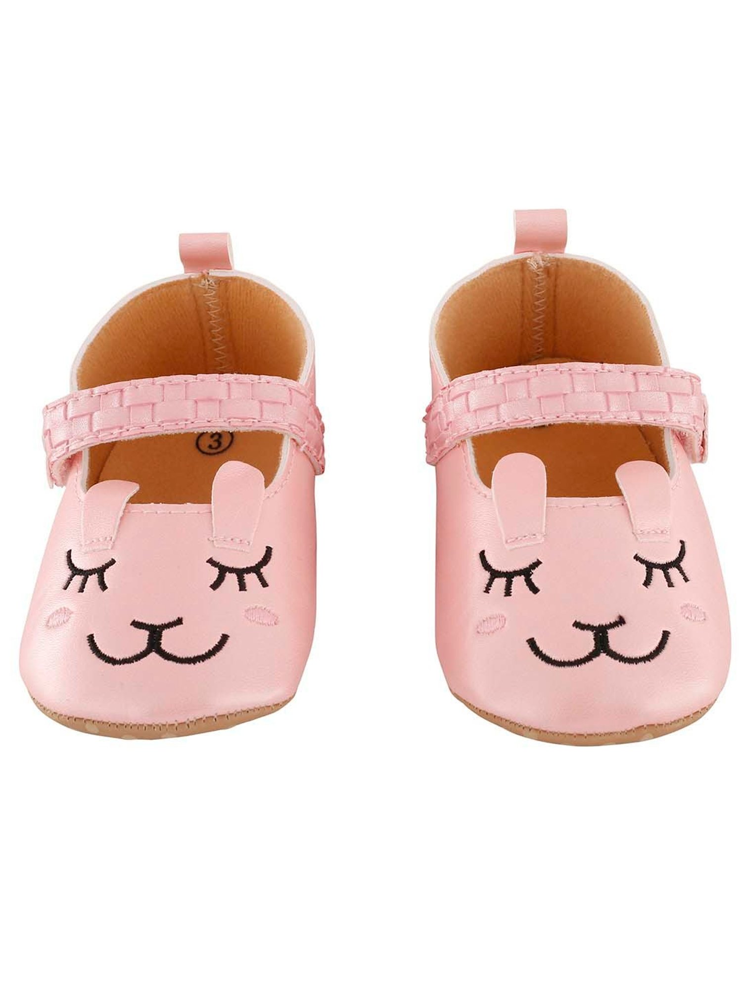Baby Moo Kids Pink Mary Jane Shoes