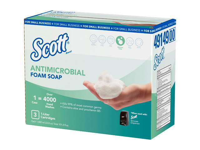 Scott Antimicrobial Foam Soap