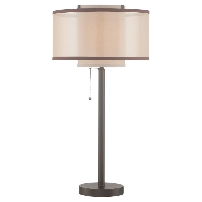 Fabrizio Table Lamp Dark Bronze (Includes CFL Light Bulb) - Lite Source