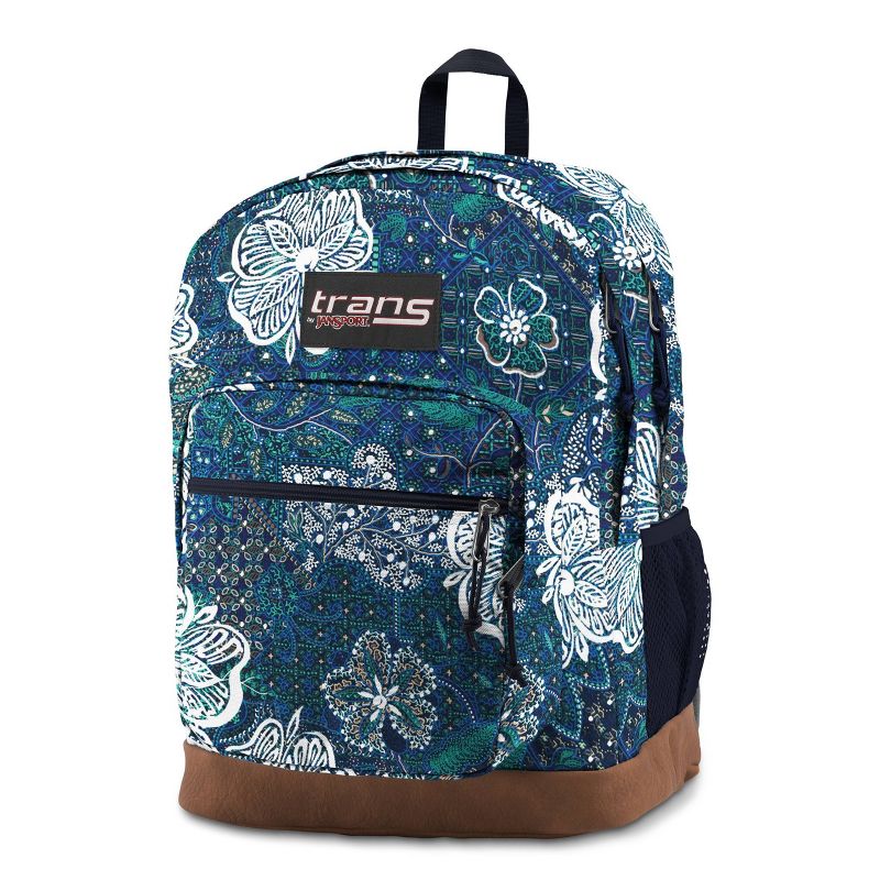 Trans by JanSport 17" Super Cool Backpack - Mosaic Garden Blue
