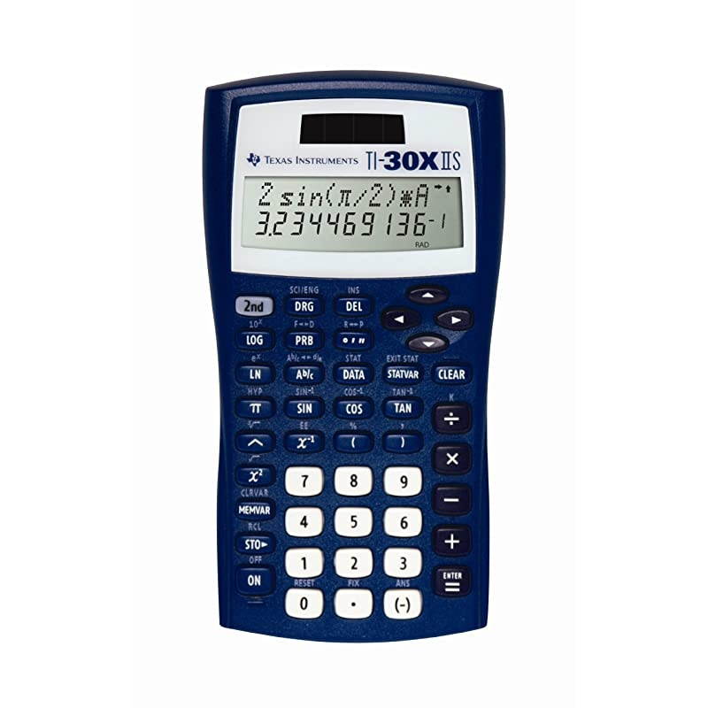 TI30X IIS 2Line Scientific Calculator Dark Blue