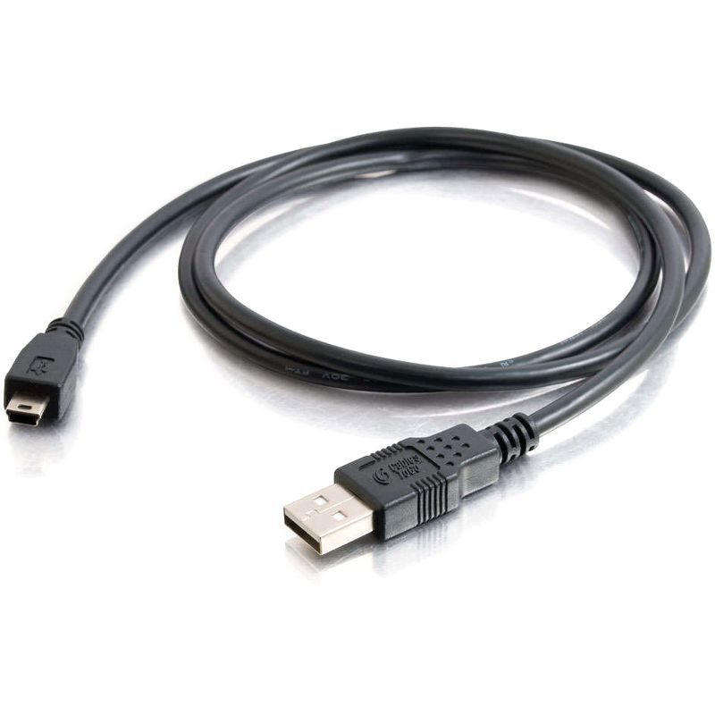 C2G 1m USB 2.0 A to Mini-b Cable - Type A Male - Mini Type B Male USB - 3.28ft - Black