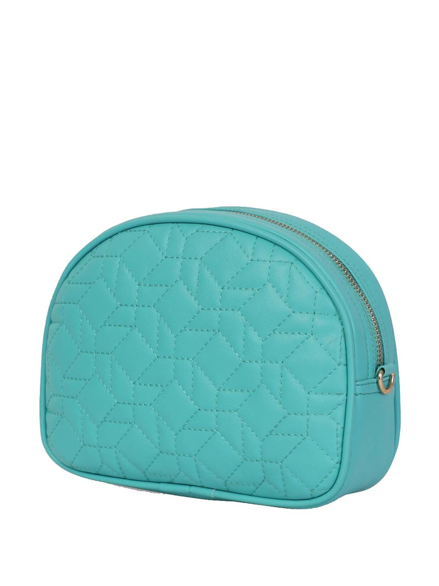 Bagsy Malone Blue Quilted Medium Sling Handbag