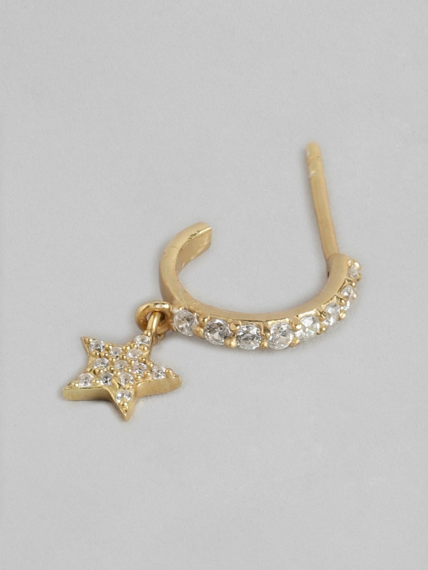 Zavya Star Studded CZ 92.5 Sterling Silver Drop