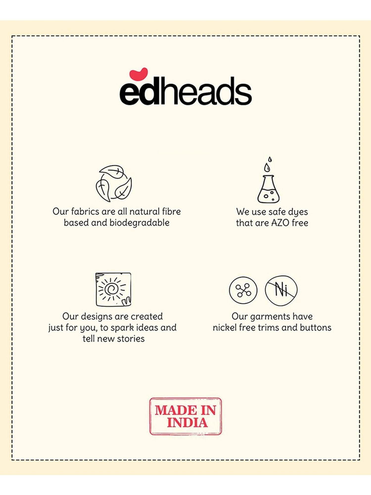 Edheads Kids Multicolor Cotton Printed T-Shirt