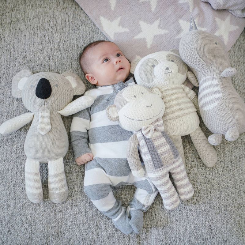 Living Textiles Baby Knit Plush Toy - Taylor T-Rex