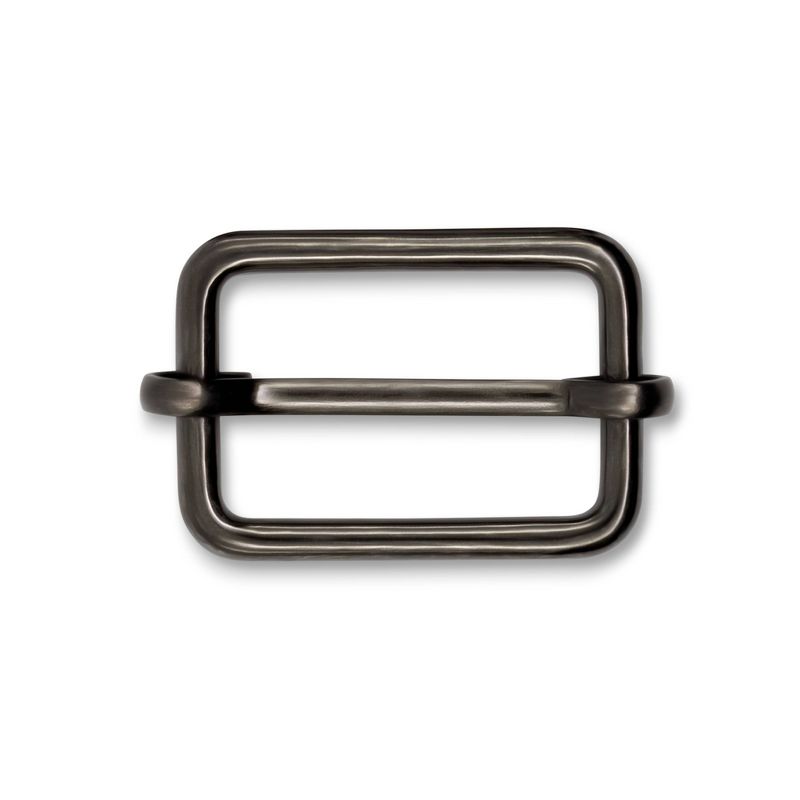 Dritz 12ct Buckles Adjustable Slide 1'' Gunmetal