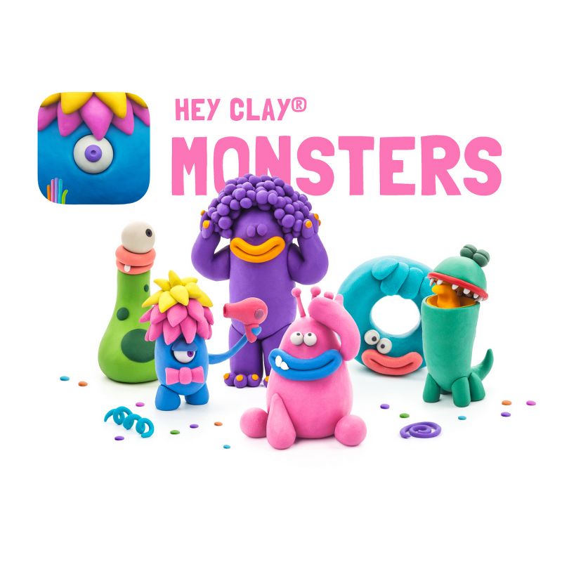  Fat Brain Toys Hey Clay - Monsters HEY019-1