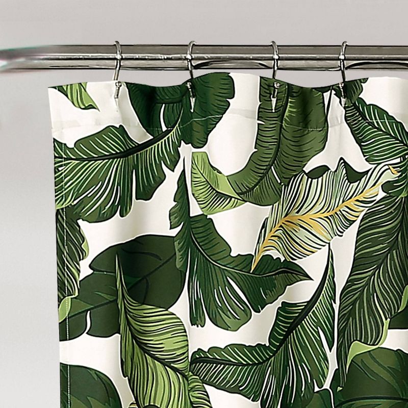 Tropical Paradise Shower Curtain Green - Lush Décor