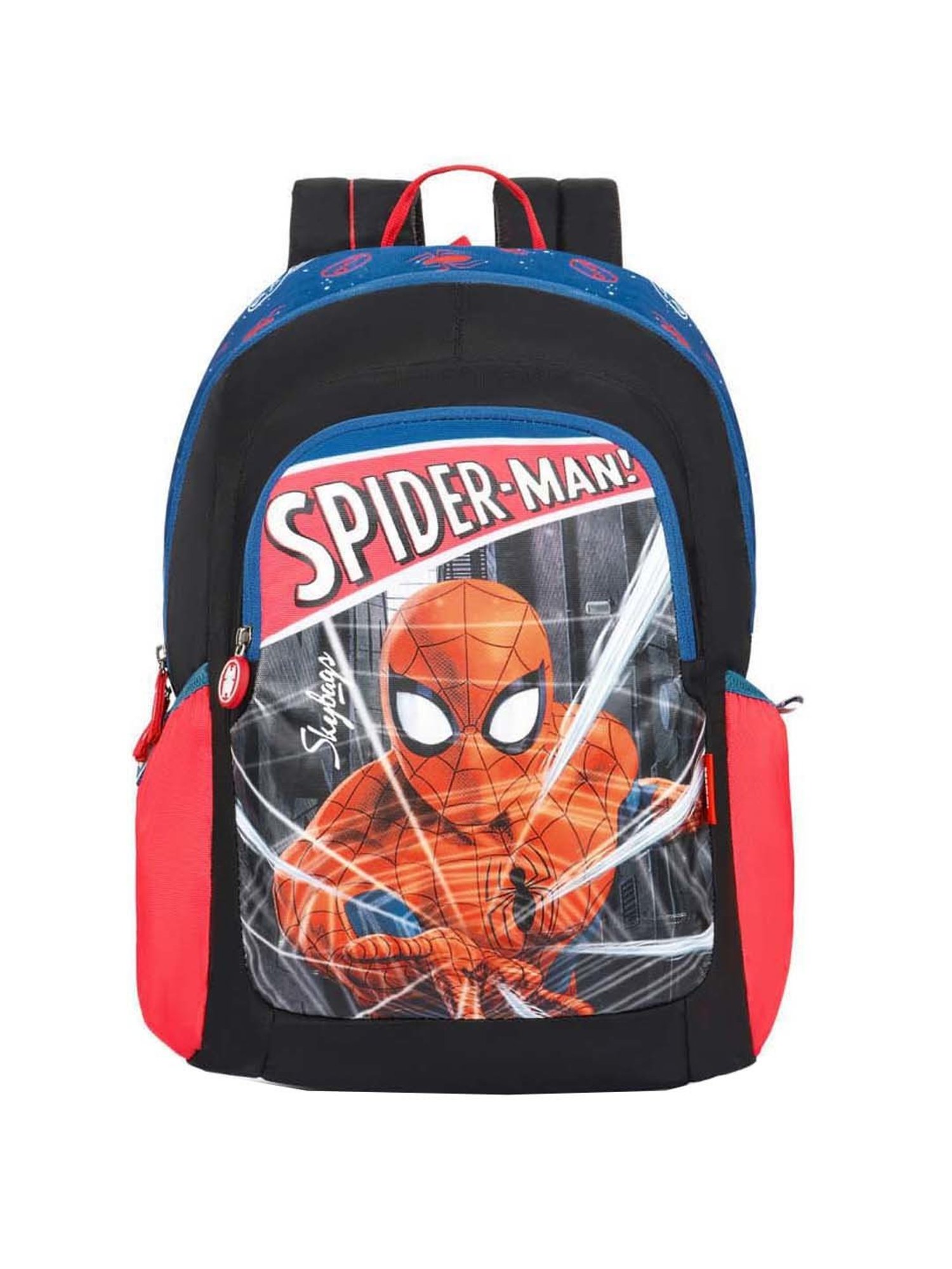 Skybags Spiderman 18 Ltrs Blue Medium Backpack