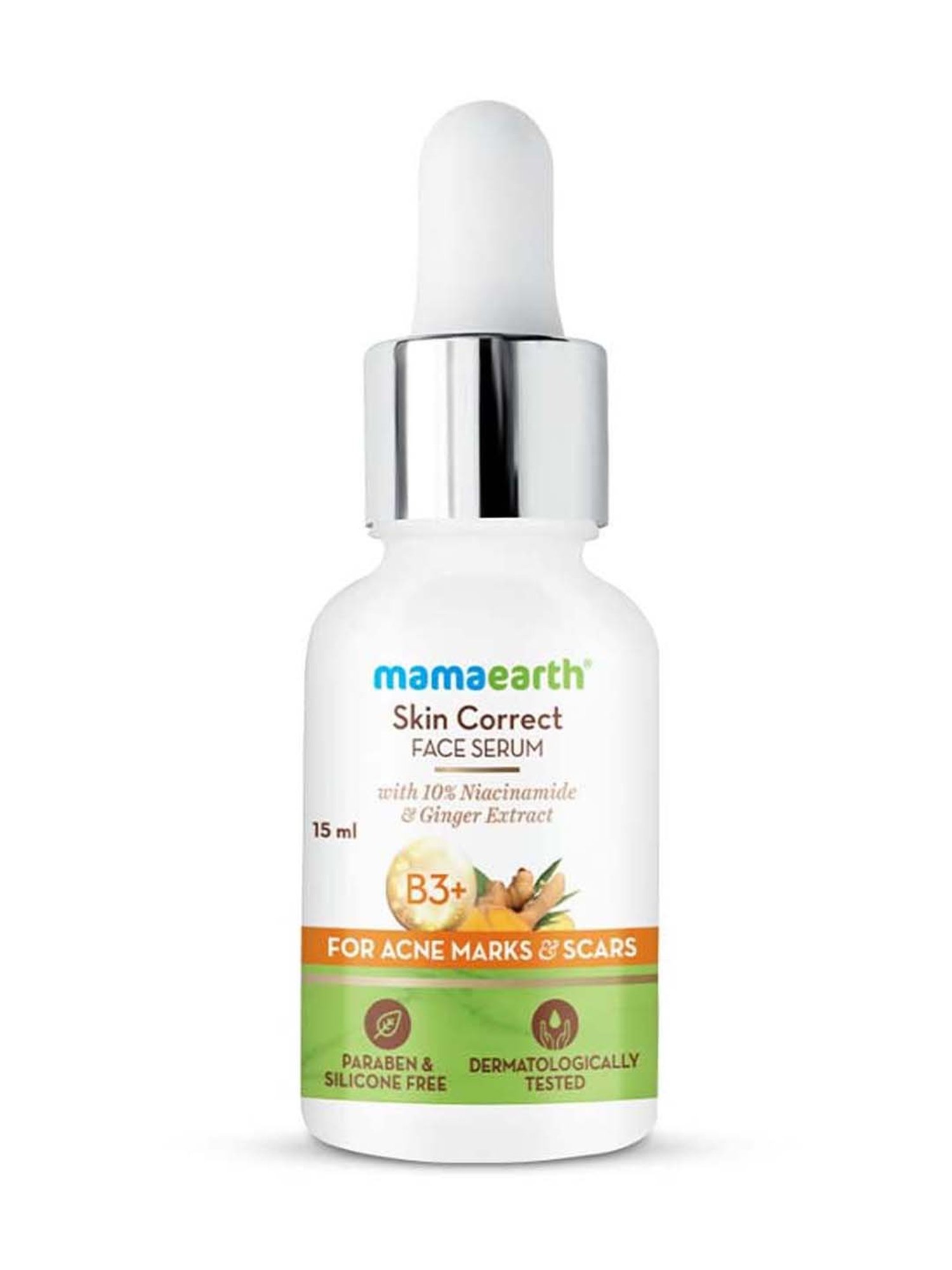 Mamaearth Niacinamide and Ginger Extract Skin Correct Face Serum - 15 ml