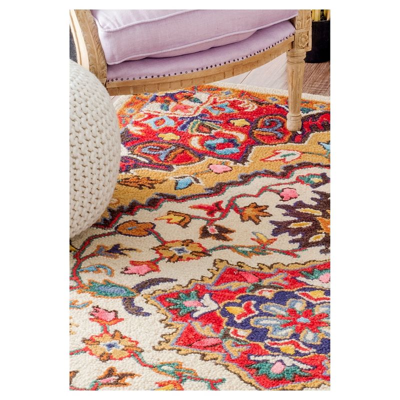 Red Solid Tufted Runner - (2'6"x8') - nuLOOM