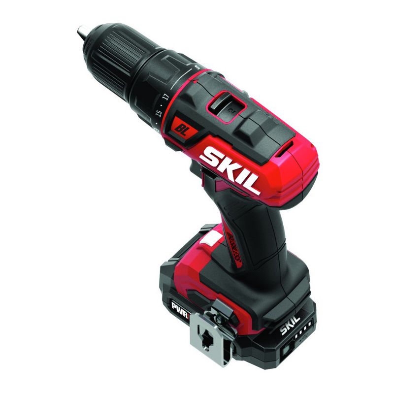Skil DL529002 12V PWRCore 12 Lithium-Ion Brushless 1/2 in. Cordless Drill Driver Kit (2 Ah)