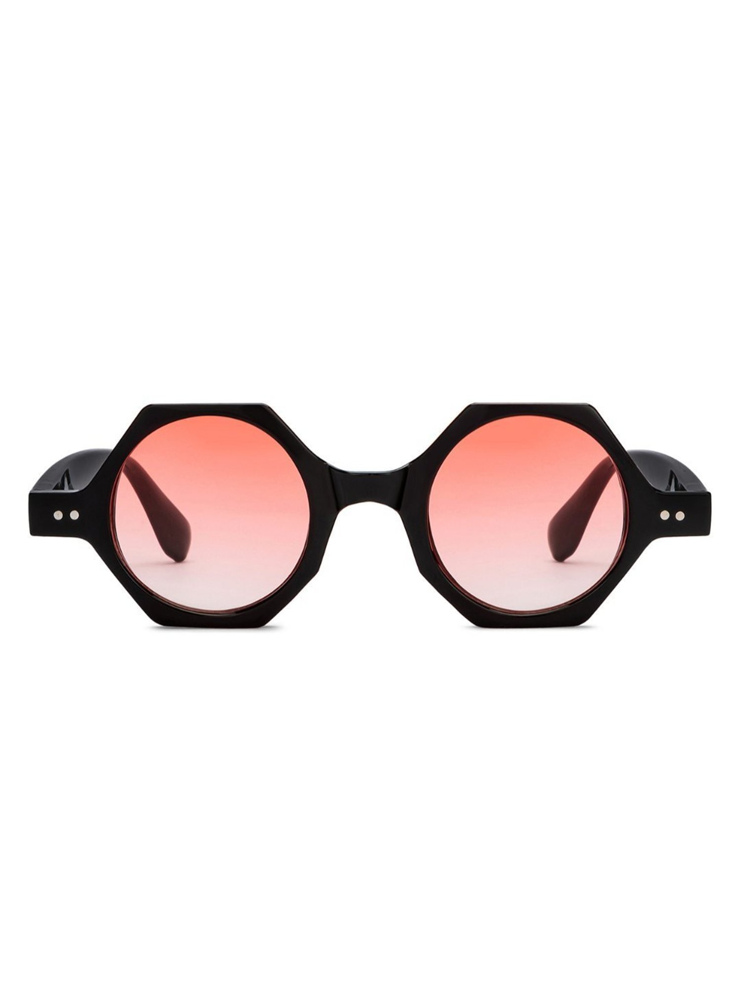OJOS Pink Geometric Polarised and UV Protected Lens Unisex Sunglasses