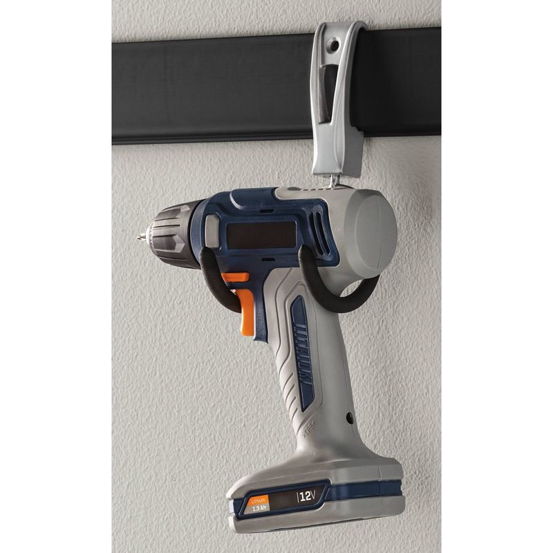 Rubbermaid 3pc FastTrack Garage Storage Wall Mounted Comact Hooks