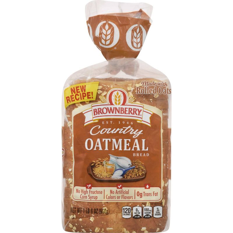 Brownberry Country Oatmeal Bread - 24oz