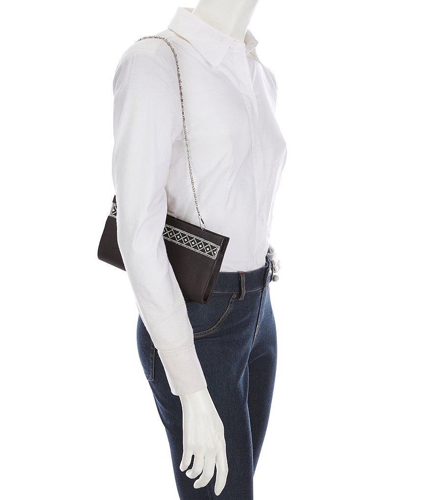 Kate Landry Crushed Crystal Clutch Bag